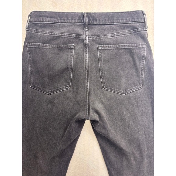Banana Republic High-Rise Slim Jeans Womens 30 Faded Black Premium Denim - Picture 9 of 11